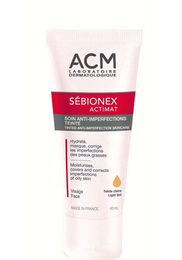 Sebionex Actimat tinted cream best before 30.06.2022